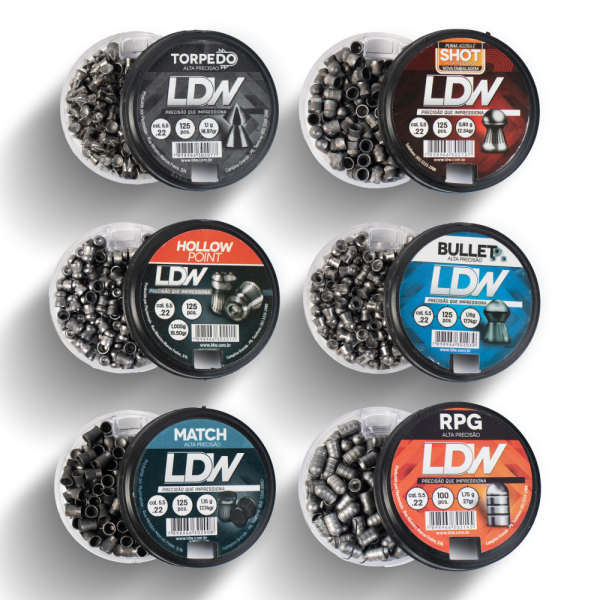 Kit 6 cx Chumbinhos LDW 5.5 - 725 unidades