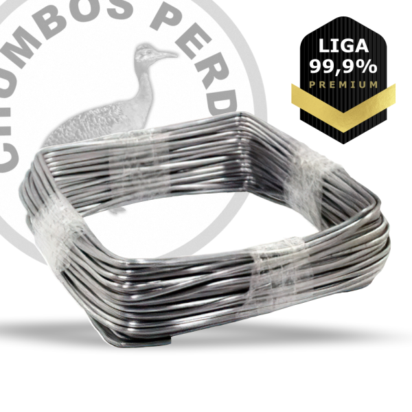 Chumbo Trefilado  (1 Kg)  LIGA PREMIUM  99,9%